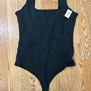 NWT Abercrombie Black Sleeveless Bodysuit